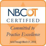 NBCOT Certified bade